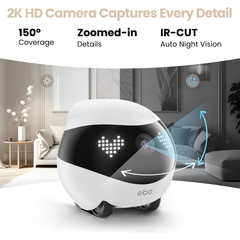 Cameră cu unghi larg 2K